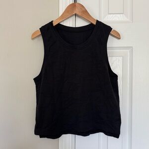 lululemon athletica Black Tank Top